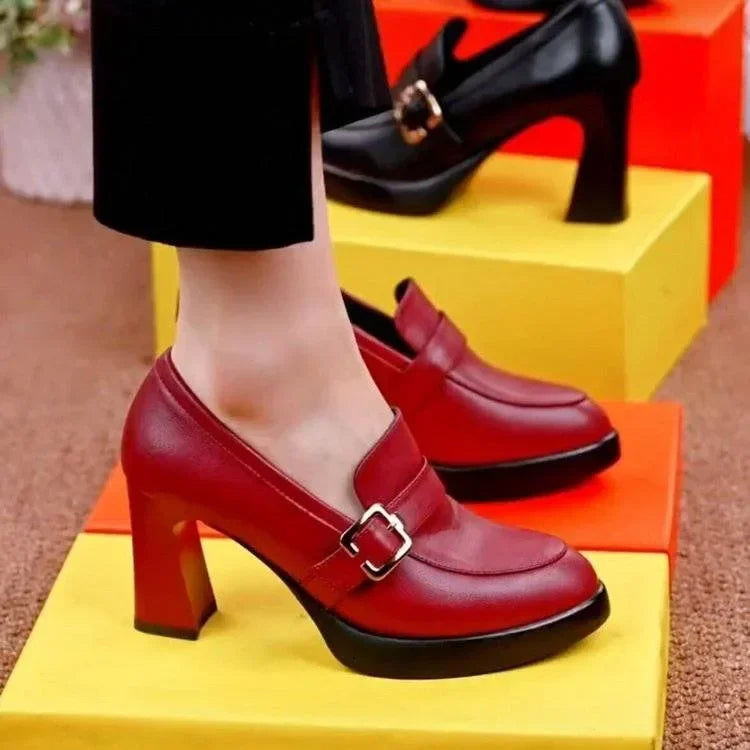 Alvilda™ | Slip-On Med Hæl
