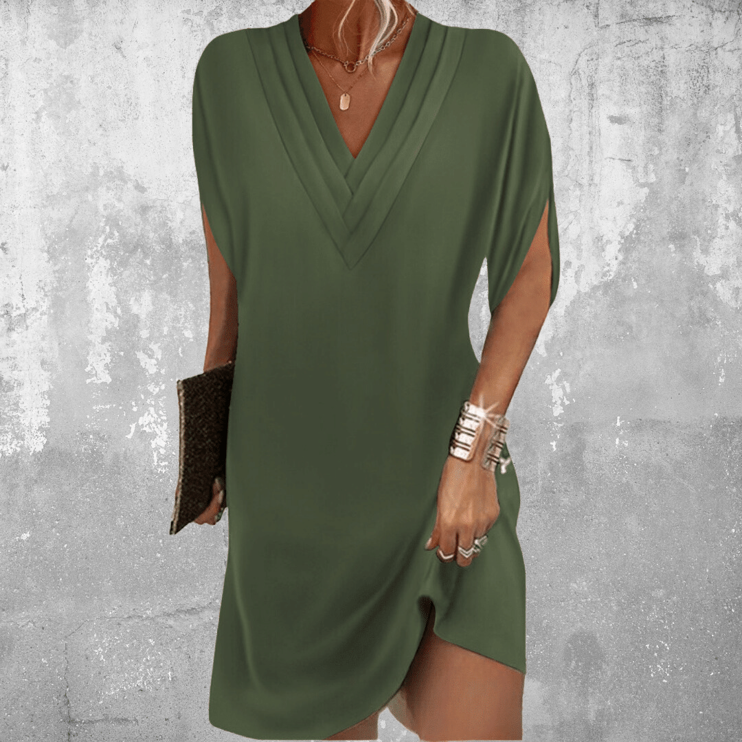 Amelia | Elegant kjole der skjuler maven