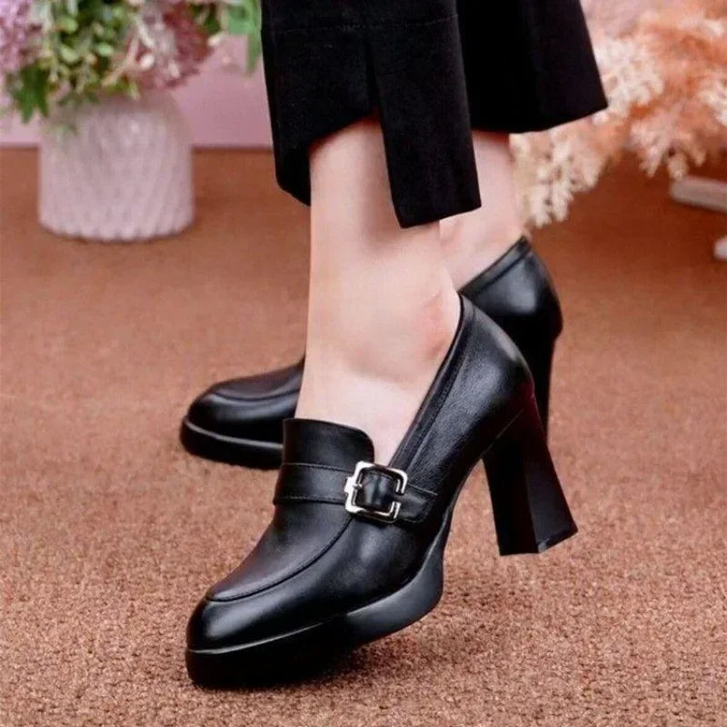 Alvilda™ | Slip-On Med Hæl