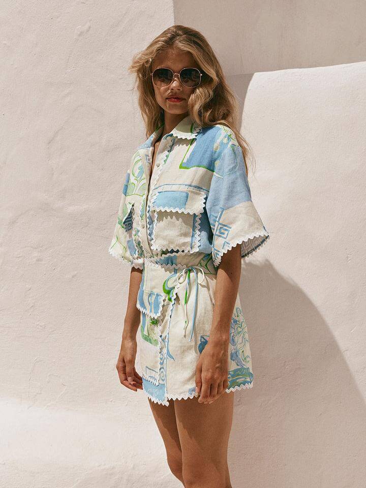 Ocean™ | 2-Delt Sæt – den perfekte outfit til sommeren!